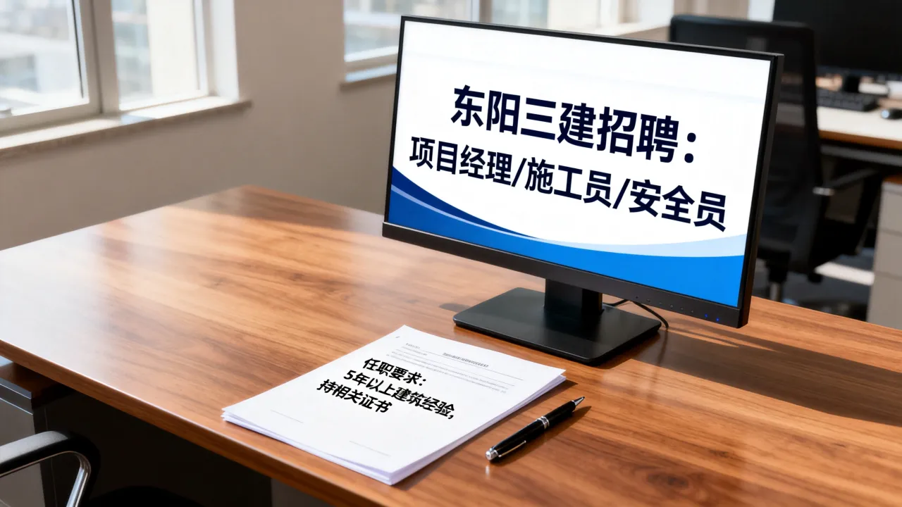 东阳三建招聘怎么样,东阳三建招聘最新信息有哪些?-图2 东阳三建招聘怎么样,东阳三建招聘最新信息有哪些?-图2