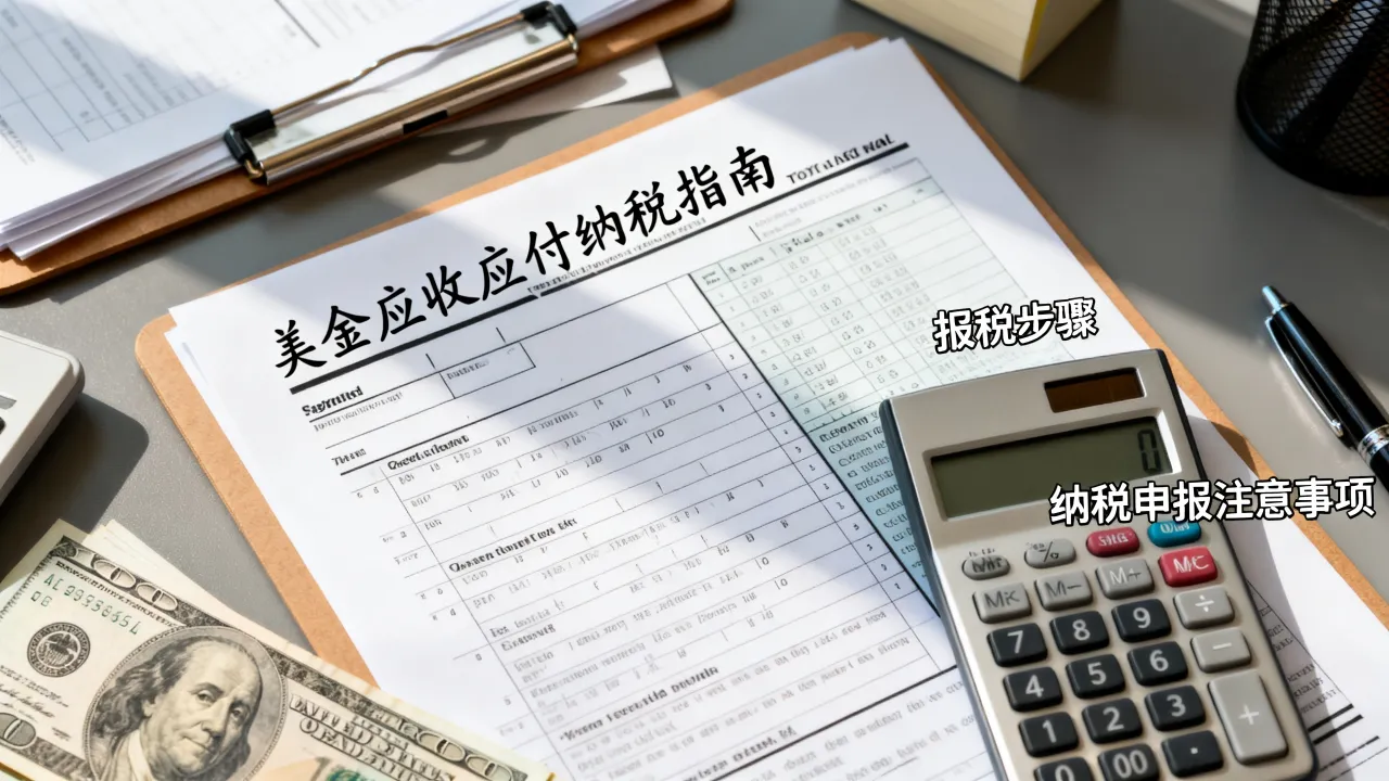 应收应付美金怎么报税?美金应收应付需要纳税申报吗