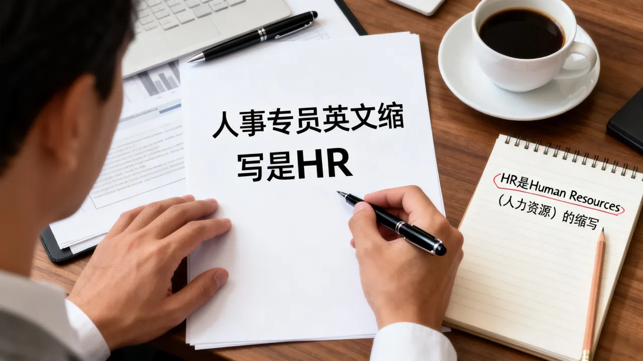 人事专员英文缩写是什么,HR是什么意思?