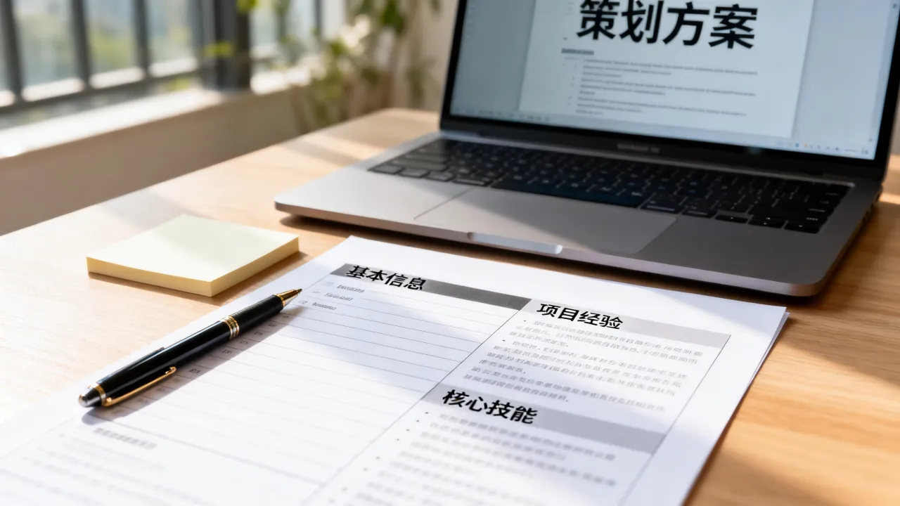 策划简历怎么做才更吸引人,策划简历怎么写才有优势?-图2 策划简历怎么做才更吸引人,策划简历怎么写才有优势?-图2