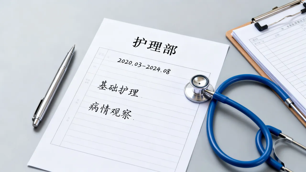 做过护士怎么写简历，护士简历工作经验怎么写？