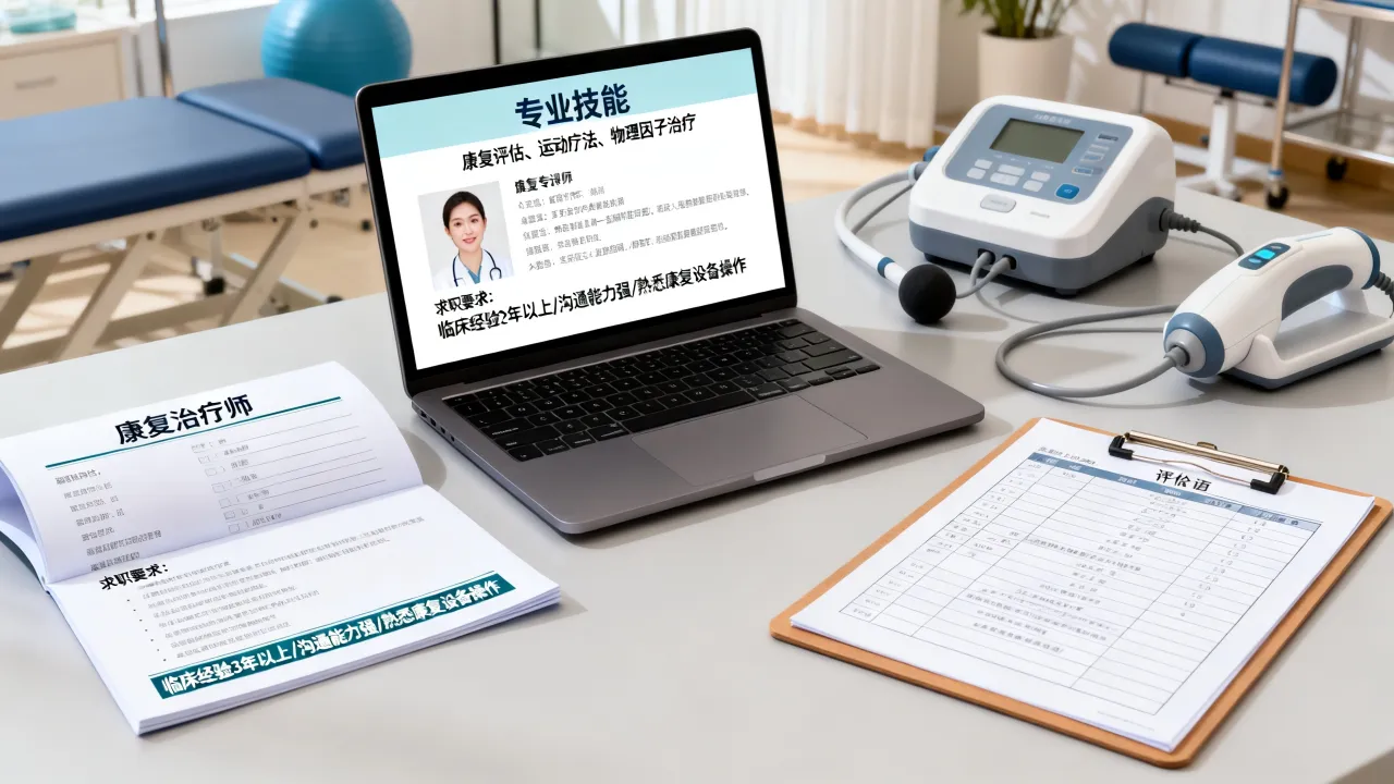 康复求职要求怎么写,康复治疗师求职要求怎么写才能吸引HR?-图2 康复求职要求怎么写,康复治疗师求职要求怎么写才能吸引HR?-图2