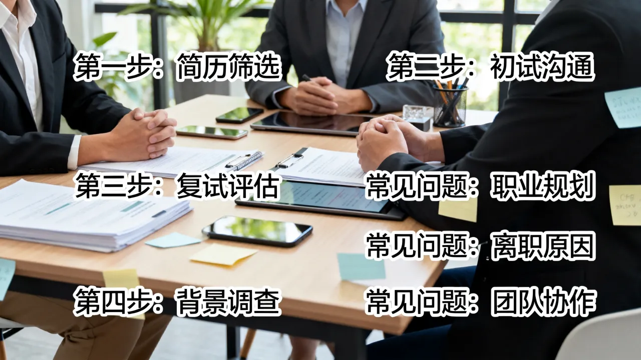 人事经理面试流程是什么，人事经理面试常见问题有哪些？