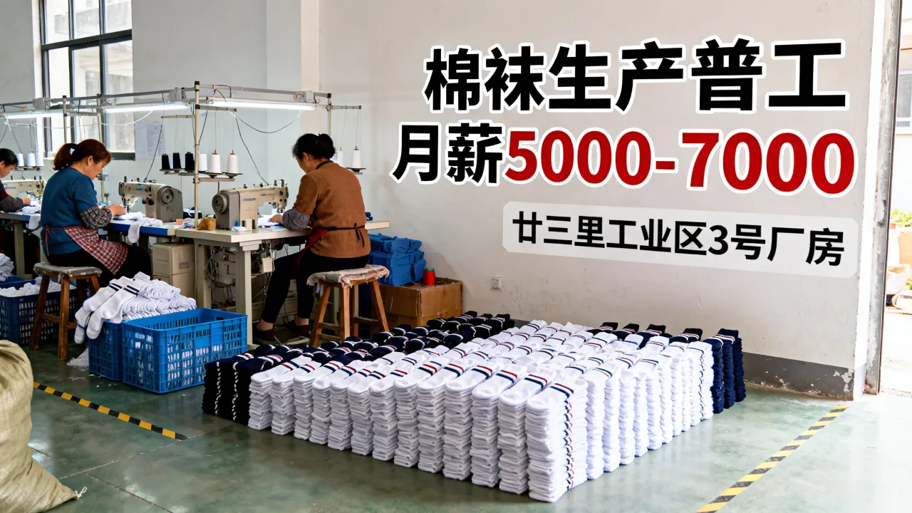 义乌廿三里棉袜招聘靠谱吗,去哪找工作更稳定