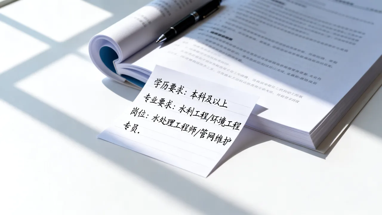 绍兴市水务集团招聘条件是什么,水务集团秋招岗位有哪些?-图3 绍兴市水务集团招聘条件是什么,水务集团秋招岗位有哪些?-图3