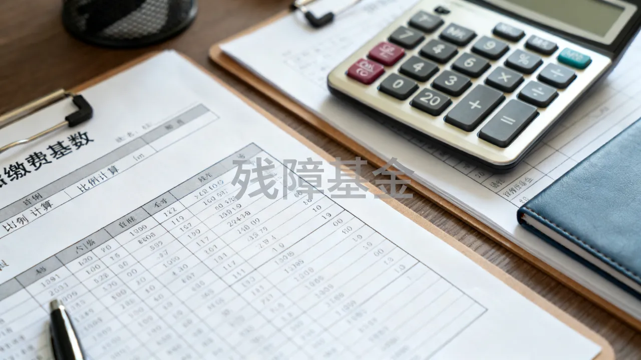 残障基金如何计算,残障基金缴费基数和比例怎么确定