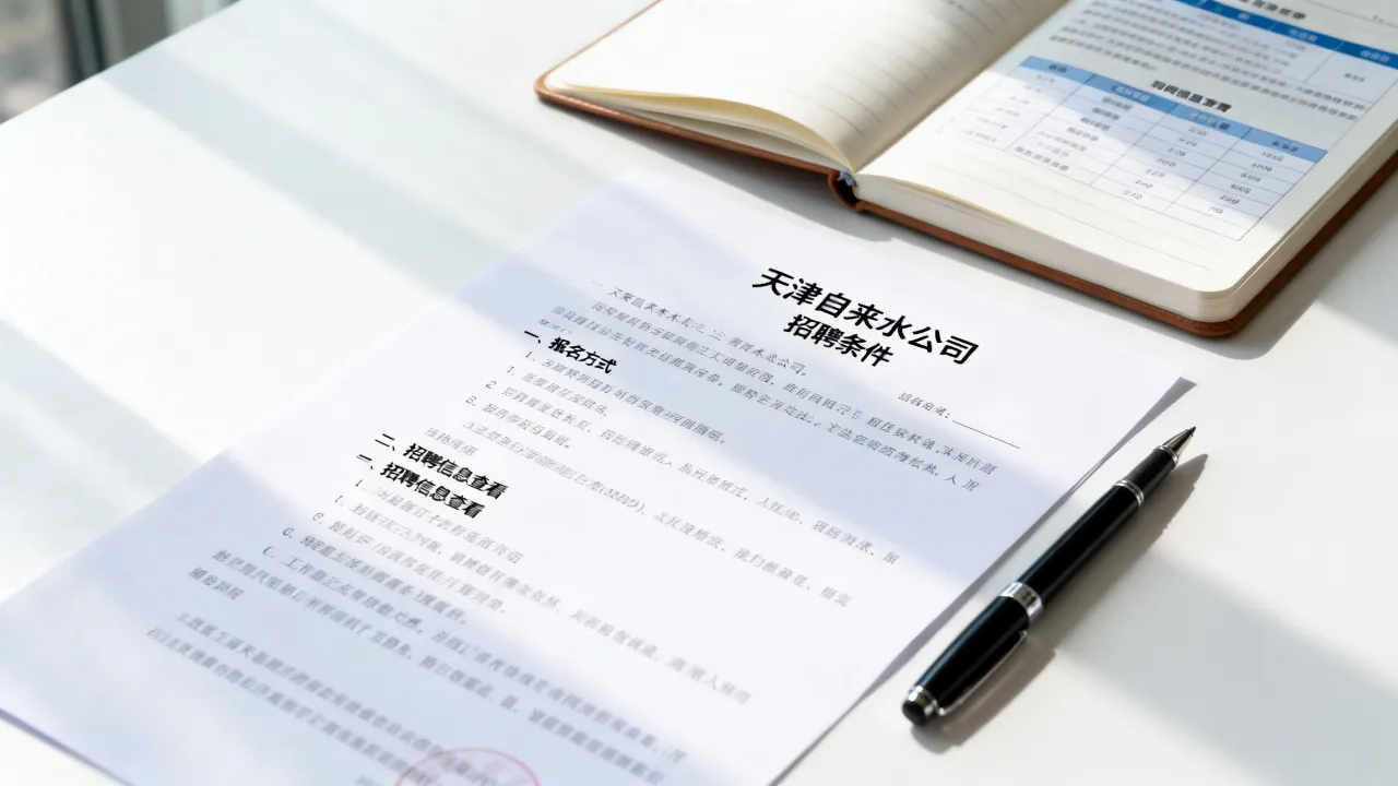 天津自来水公司招聘条件有哪些?怎么报名应聘,招聘信息在哪看?