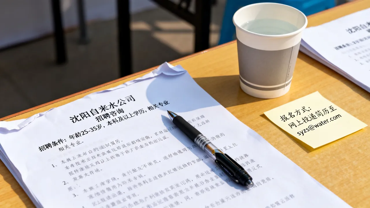 沈阳自来水公司招聘具体有哪些条件?怎么报名-图2 沈阳自来水公司招聘具体有哪些条件?怎么报名-图2