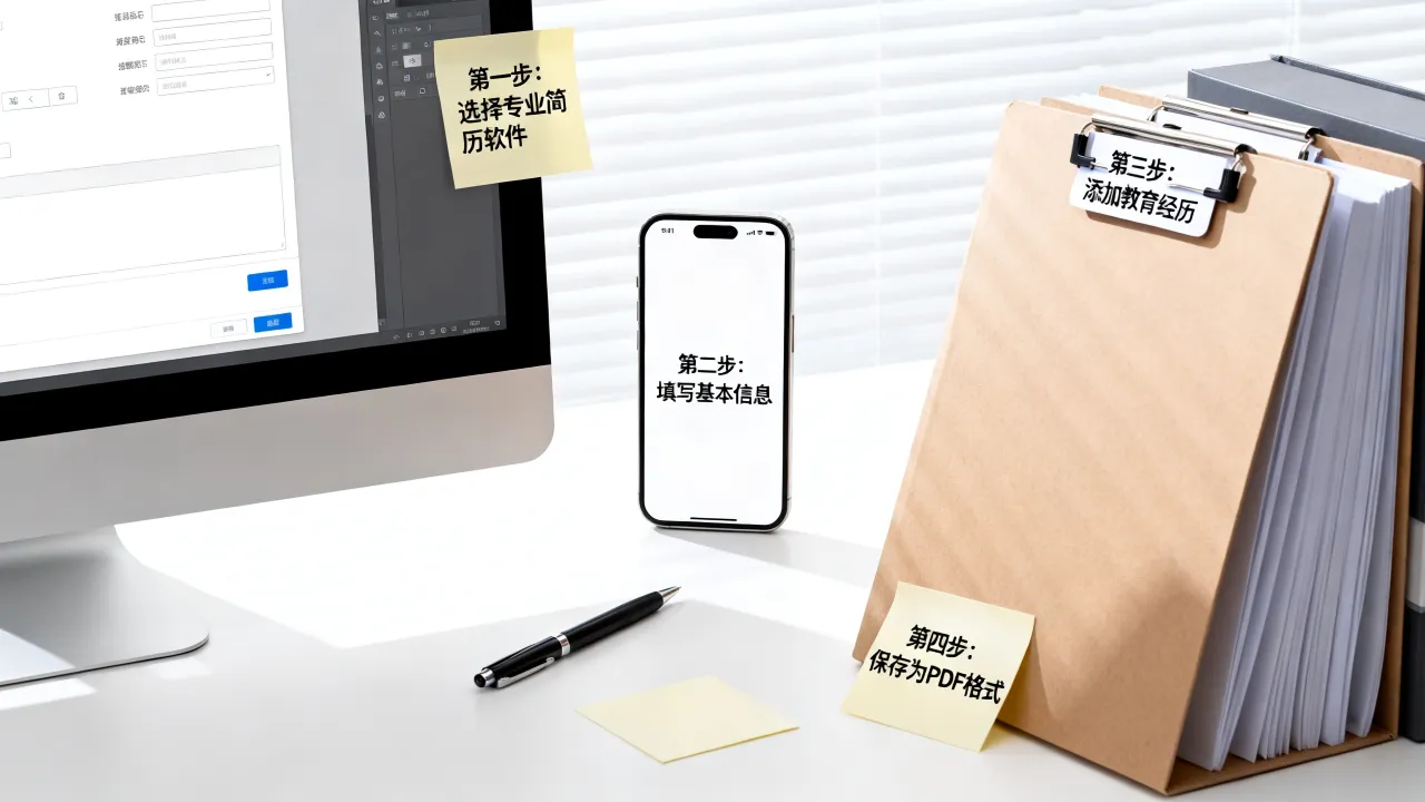 电子档案简历怎么制作,有哪些详细步骤和技巧?-图3 电子档案简历怎么制作,有哪些详细步骤和技巧?-图3