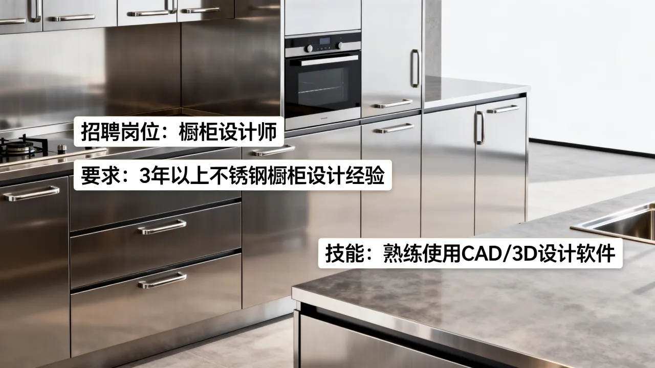 上海不锈钢橱柜招聘条件是什么？不锈钢橱柜招聘要求有哪些