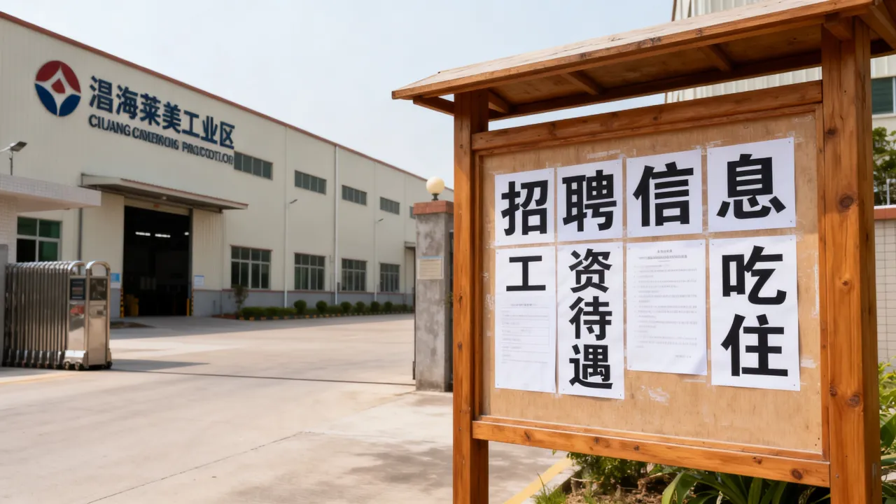 澄海莱美工业区招聘怎么样?莱美工业区招聘工资多少包吃住?