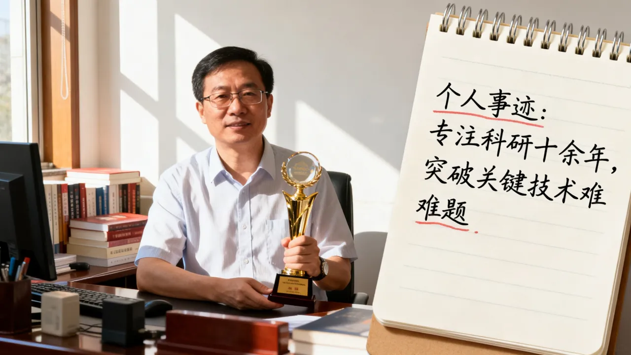 获奖人怎么描述?获奖人员个人事迹简介怎么写?-图2 获奖人怎么描述?获奖人员个人事迹简介怎么写?-图2