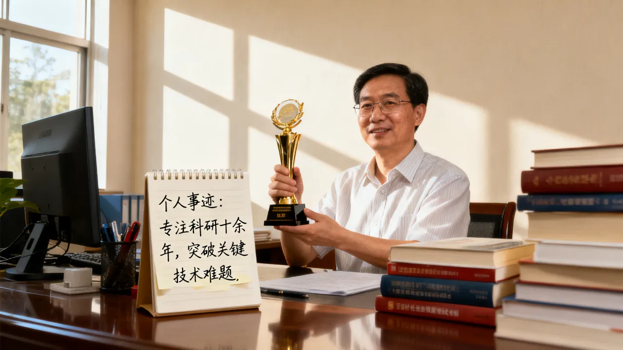 获奖人怎么描述?获奖人员个人事迹简介怎么写?-图3 获奖人怎么描述?获奖人员个人事迹简介怎么写?-图3