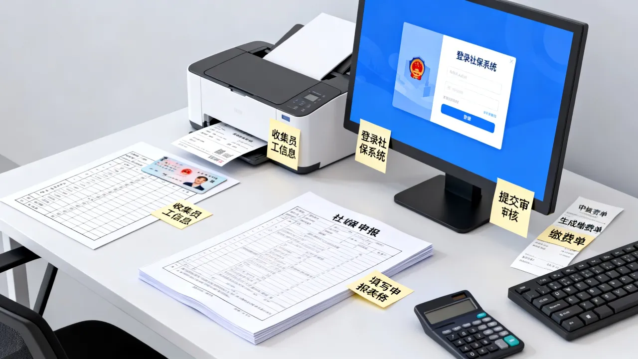 人事如何交社保,公司人事给员工办理社保步骤是什么?