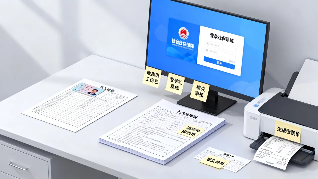 人事如何交社保,公司人事给员工办理社保步骤是什么?-图2 人事如何交社保,公司人事给员工办理社保步骤是什么?-图2