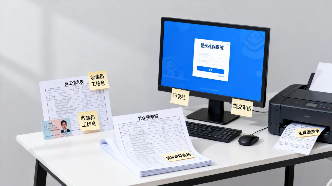 人事如何交社保,公司人事给员工办理社保步骤是什么?-图3 人事如何交社保,公司人事给员工办理社保步骤是什么?-图3