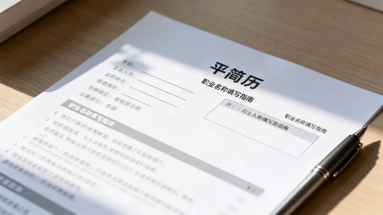 求职职业名称怎么填?简历职业名称怎么填写才正确-图3 求职职业名称怎么填?简历职业名称怎么填写才正确-图3