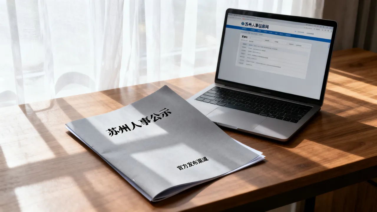 苏州人事公示怎么看,苏州人事公示哪里发布查询