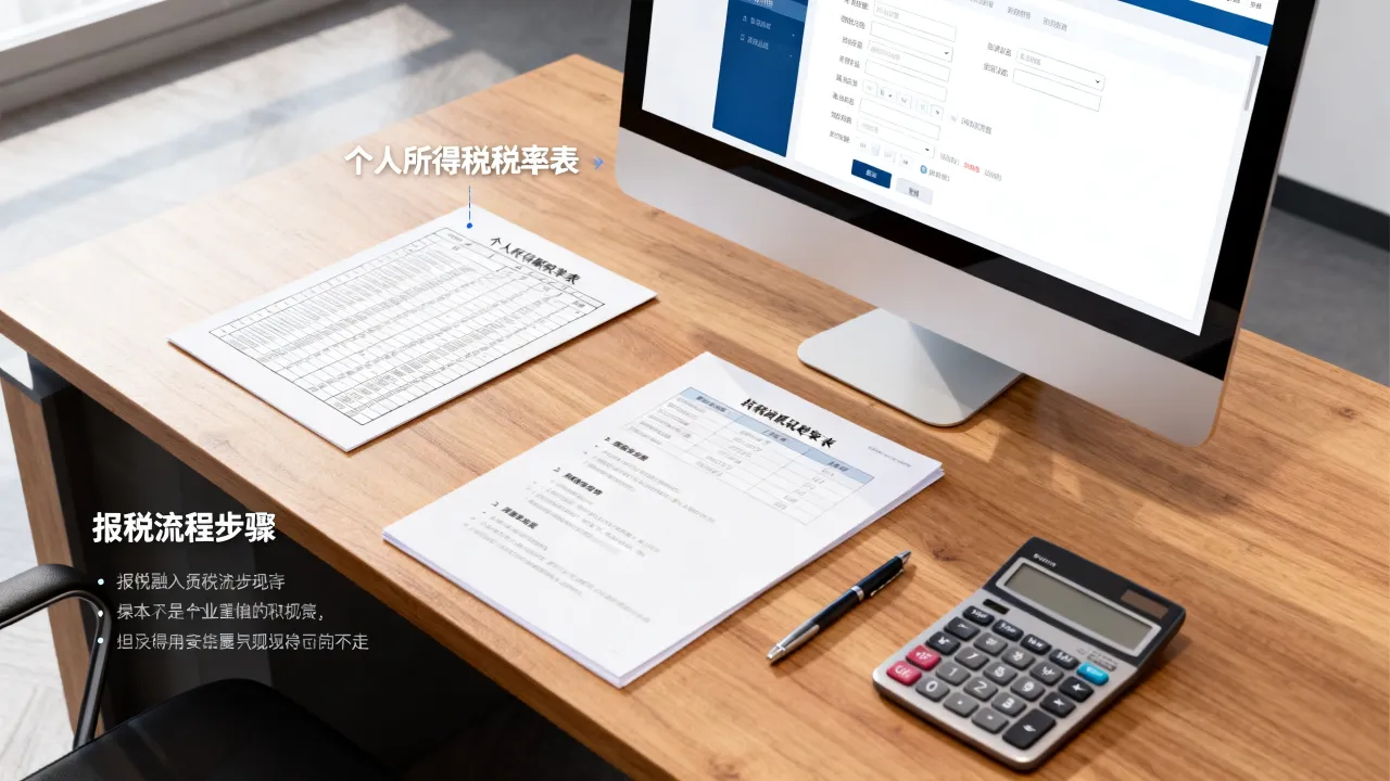 个人企业如何报税,个人企业报税流程及个人所得税税率是多少?-图2 个人企业如何报税,个人企业报税流程及个人所得税税率是多少?-图2