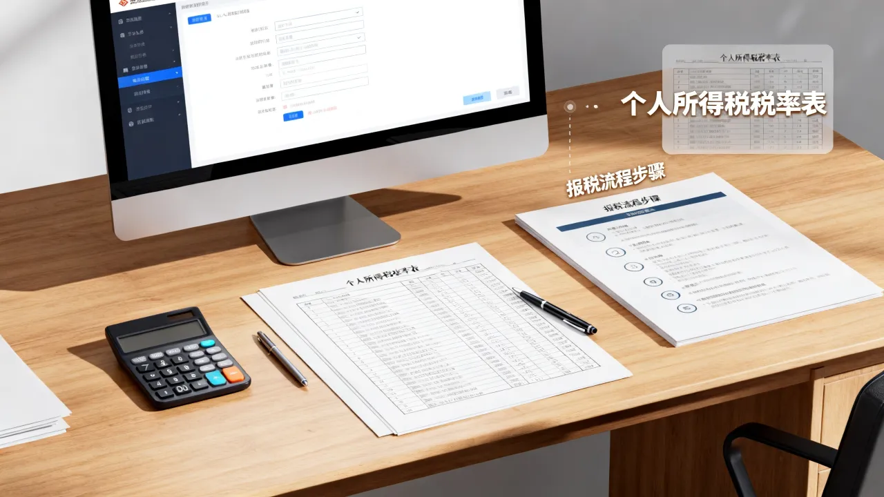 个人企业如何报税,个人企业报税流程及个人所得税税率是多少?-图3 个人企业如何报税,个人企业报税流程及个人所得税税率是多少?-图3