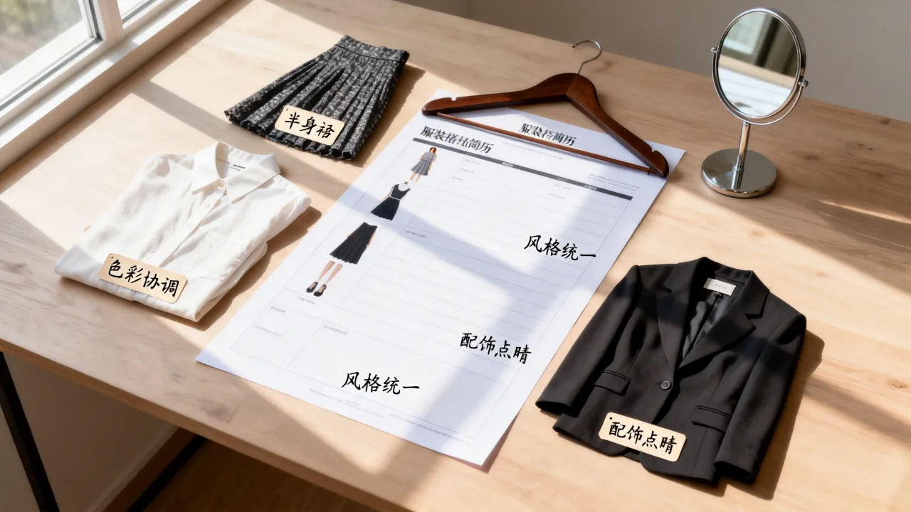 服装搭配简历怎么写,求职时有哪些实用技巧?
