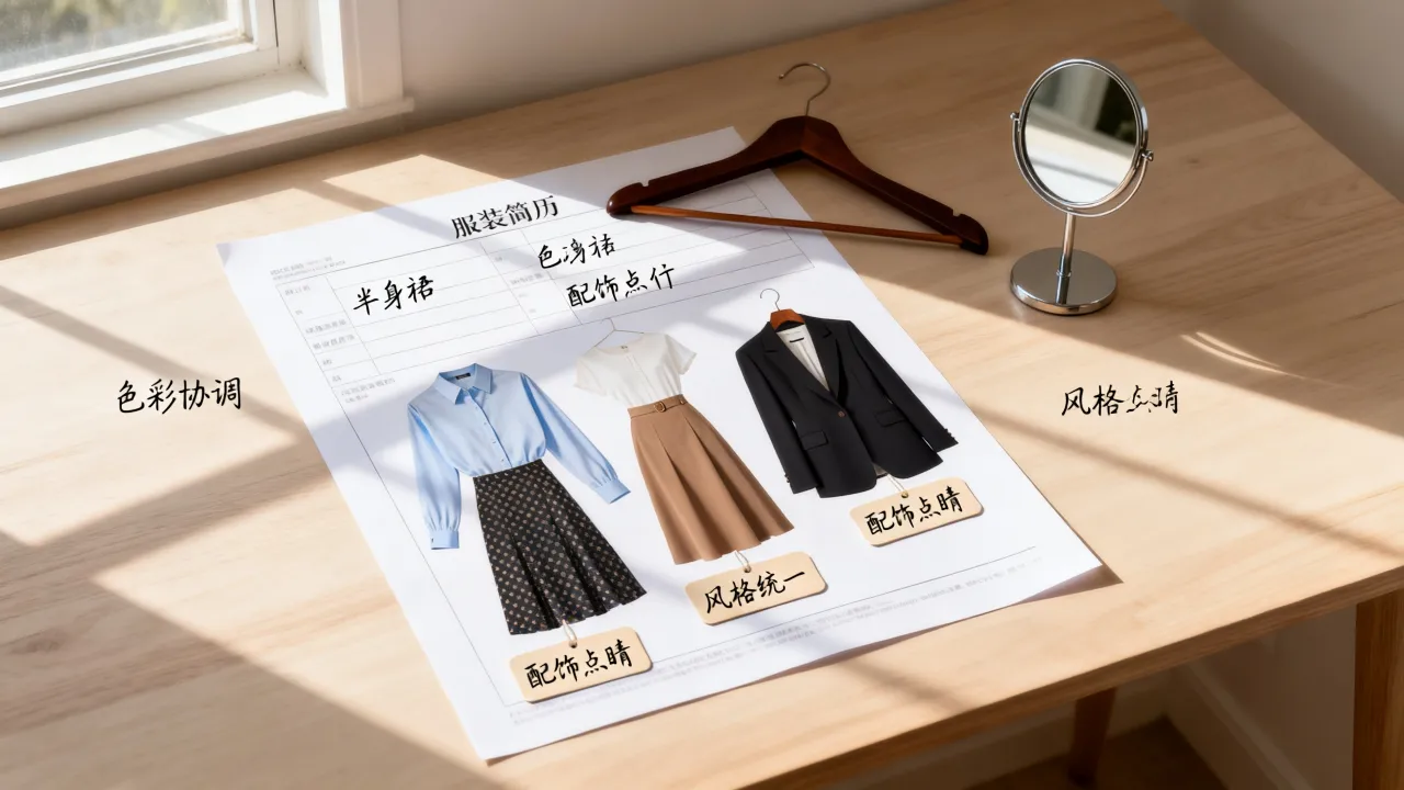 服装搭配简历怎么写,求职时有哪些实用技巧?-图2 服装搭配简历怎么写,求职时有哪些实用技巧?-图2