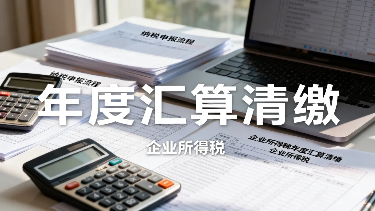 纳税后如何申报？企业所得税年度汇算清缴操作指南