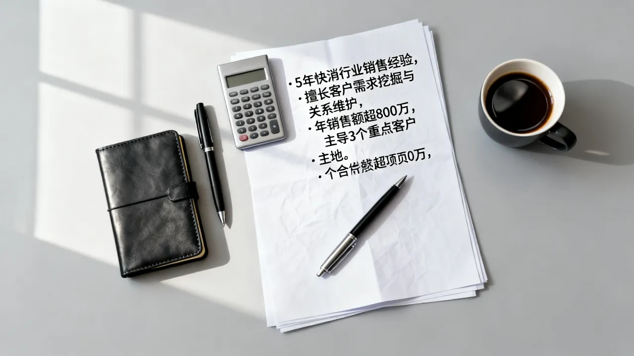 求职销售简历怎么填?销售岗位简历自我评价怎么写-图2 求职销售简历怎么填?销售岗位简历自我评价怎么写-图2