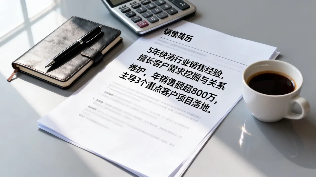 求职销售简历怎么填?销售岗位简历自我评价怎么写-图3 求职销售简历怎么填?销售岗位简历自我评价怎么写-图3