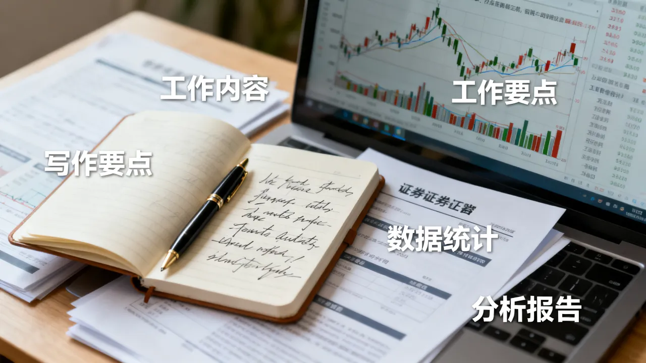 证券工作概况怎么写,具体包括哪些内容和写作要点?-图3 证券工作概况怎么写,具体包括哪些内容和写作要点?-图3