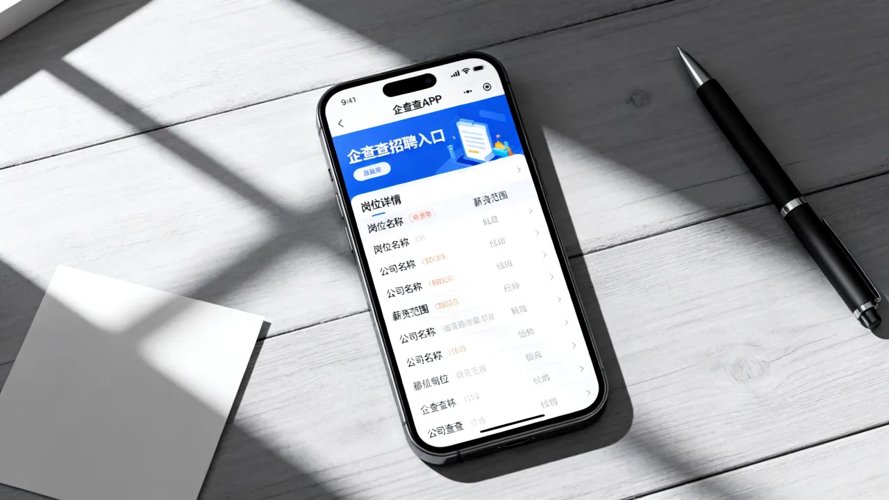 企查查招聘信息在哪里看,企查查上的招聘岗位靠谱吗