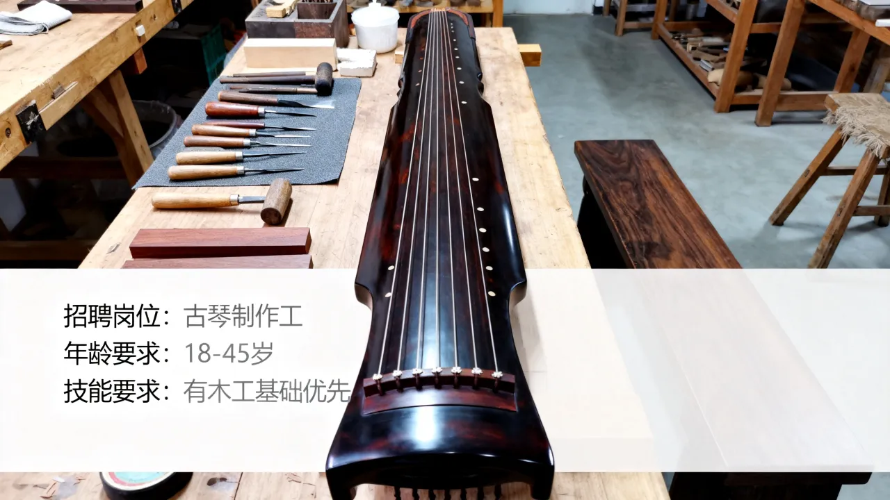 扬州古琴厂招聘信息在哪看，古琴厂招工条件有哪些？-图3
