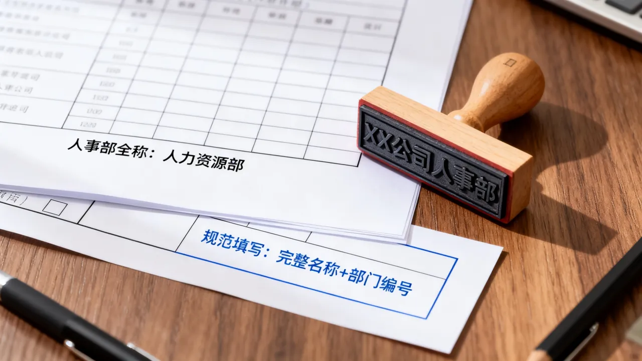 人事部全称是什么，人事部全称怎么填写才规范