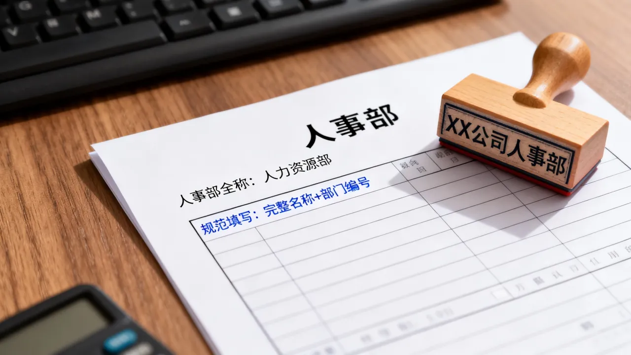 人事部全称是什么，人事部全称怎么填写才规范-图3