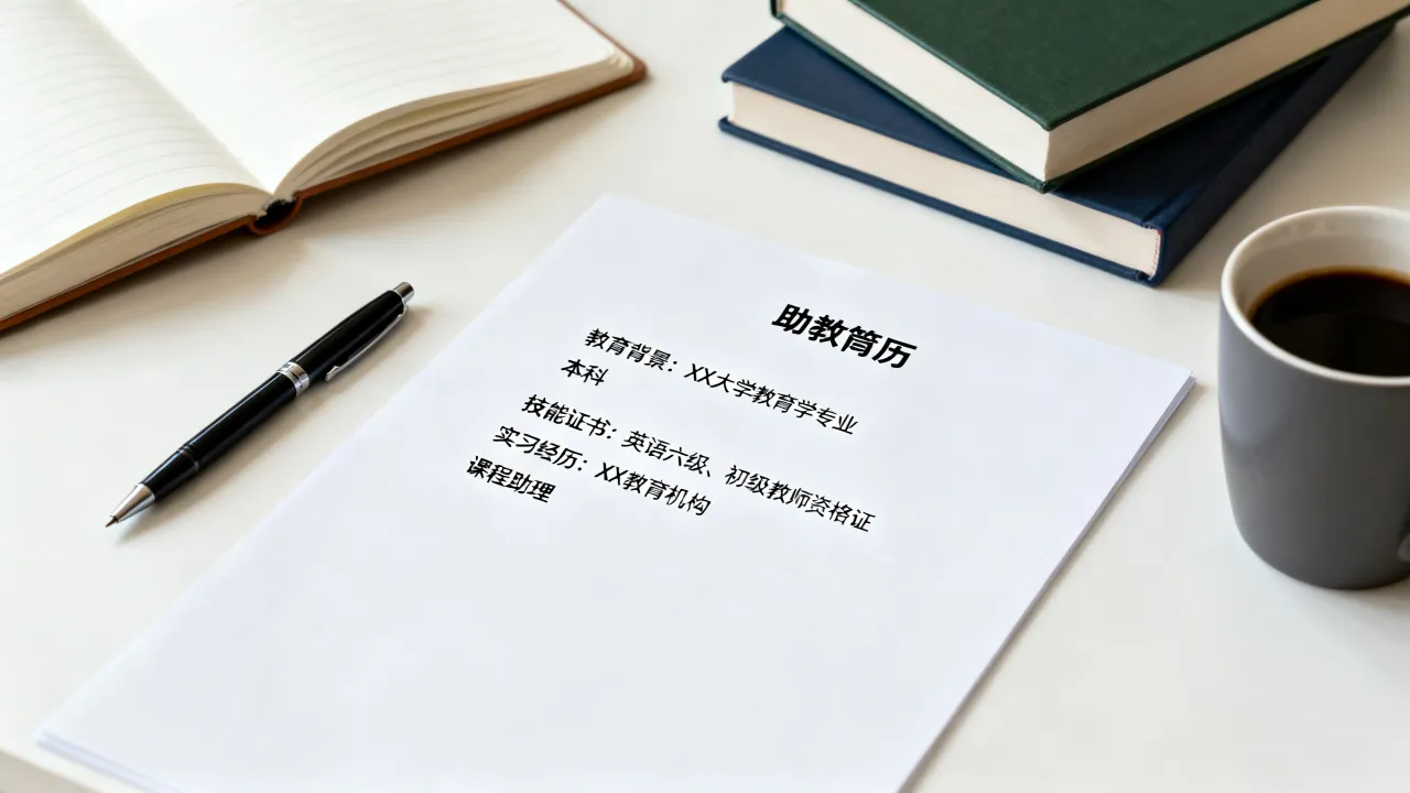 助教的简历怎么写?没有教学经验如何写好助教简历?-图3 助教的简历怎么写?没有教学经验如何写好助教简历?-图3