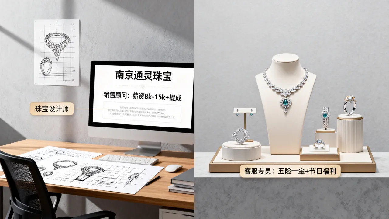 南京通灵珠宝招聘有哪些岗位？薪资待遇怎么样？-图3
