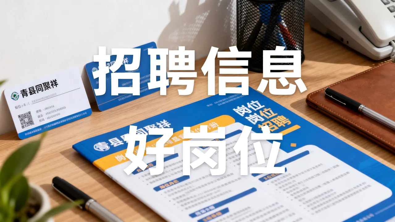 青县同聚祥招聘信息在哪看？青县同聚祥有哪些好岗位？-图1