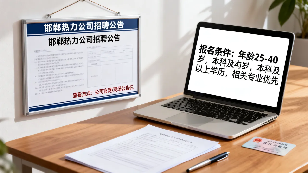 邯郸热力公司招聘公告在哪看,报名需要什么条件?-图2 邯郸热力公司招聘公告在哪看,报名需要什么条件?-图2