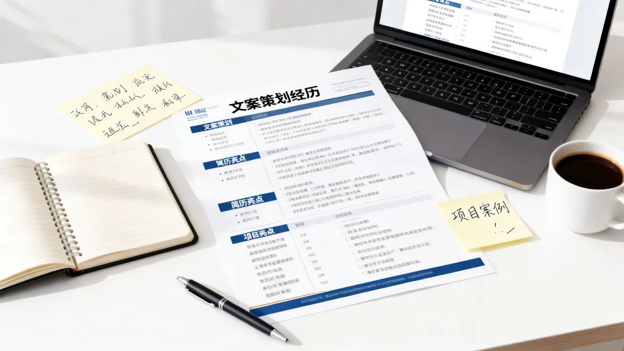 文案策划经历怎么写，怎么让简历中的文案策划经历更有亮点？-图1