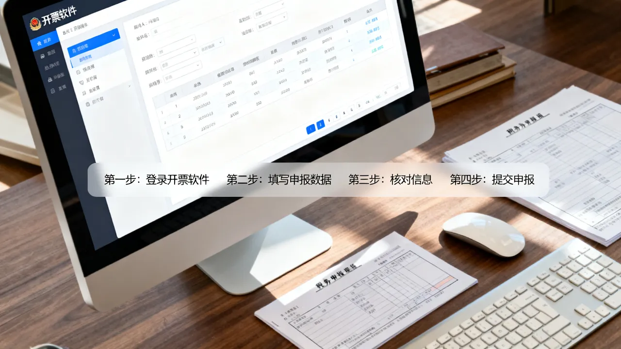 开票软件如何报税?2025年税务申报操作流程怎么做-图3 开票软件如何报税?2025年税务申报操作流程怎么做-图3