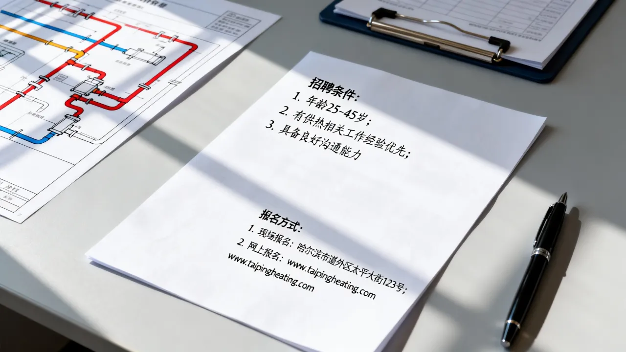 哈尔滨太平供热招聘条件有哪些,怎么报名?-图3 哈尔滨太平供热招聘条件有哪些,怎么报名?-图3