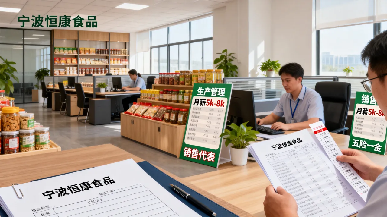 宁波恒康食品招聘好进吗?,工资待遇如何-图1 宁波恒康食品招聘好进吗?,工资待遇如何-图1