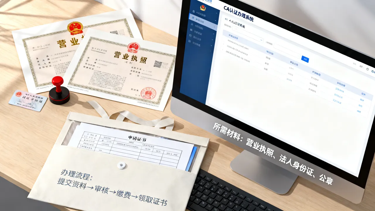 CA认证如何办理,CA认证办理流程及费用需要什么材料?-图2 CA认证如何办理,CA认证办理流程及费用需要什么材料?-图2