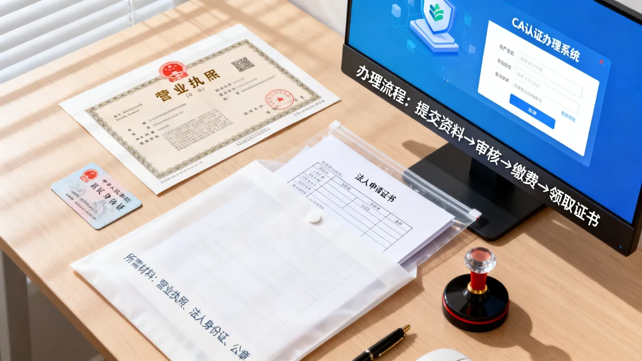 CA认证如何办理,CA认证办理流程及费用需要什么材料?-图3 CA认证如何办理,CA认证办理流程及费用需要什么材料?-图3
