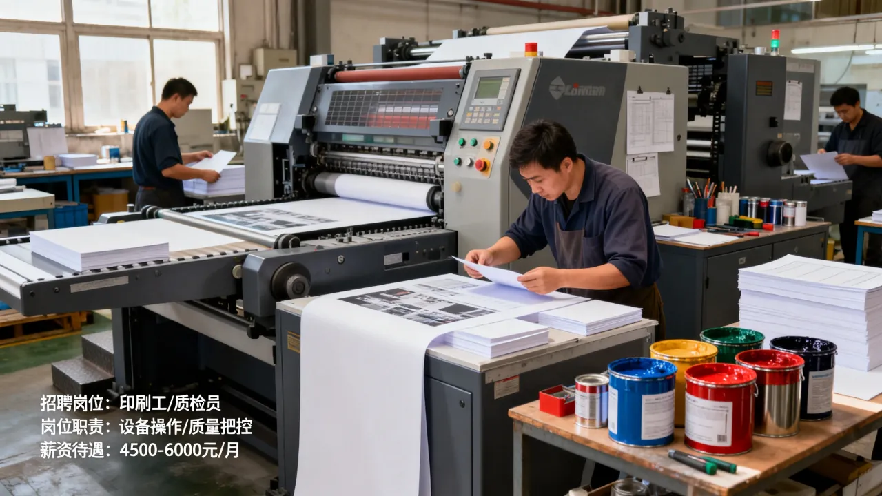冠为印务招聘怎么样?印刷厂工作好不好-图1 冠为印务招聘怎么样?印刷厂工作好不好-图1