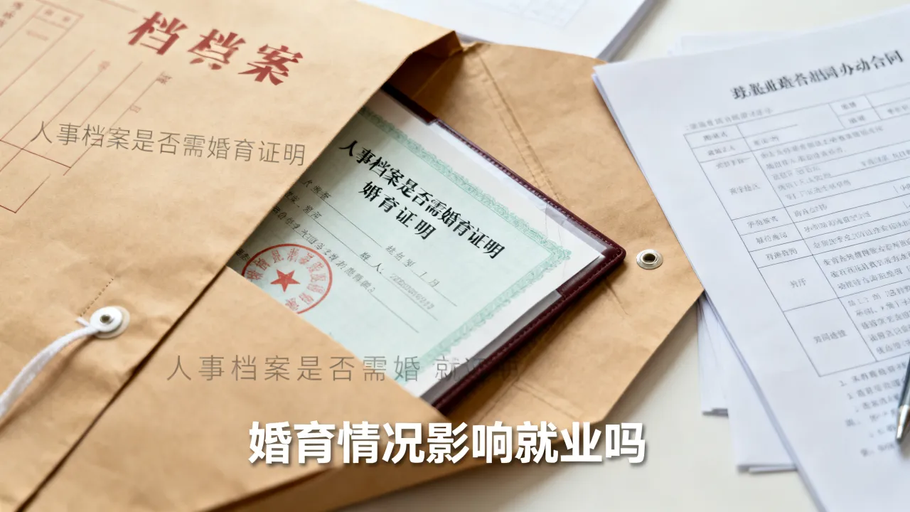 人事档案必须放入婚育证明吗,档案里婚育情况影响就业吗-图1 人事档案必须放入婚育证明吗,档案里婚育情况影响就业吗-图1