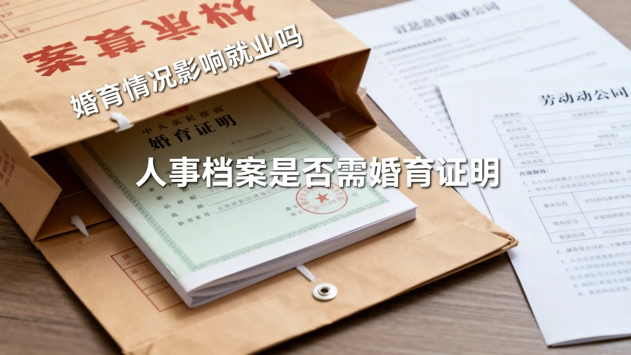 人事档案必须放入婚育证明吗,档案里婚育情况影响就业吗-图2 人事档案必须放入婚育证明吗,档案里婚育情况影响就业吗-图2