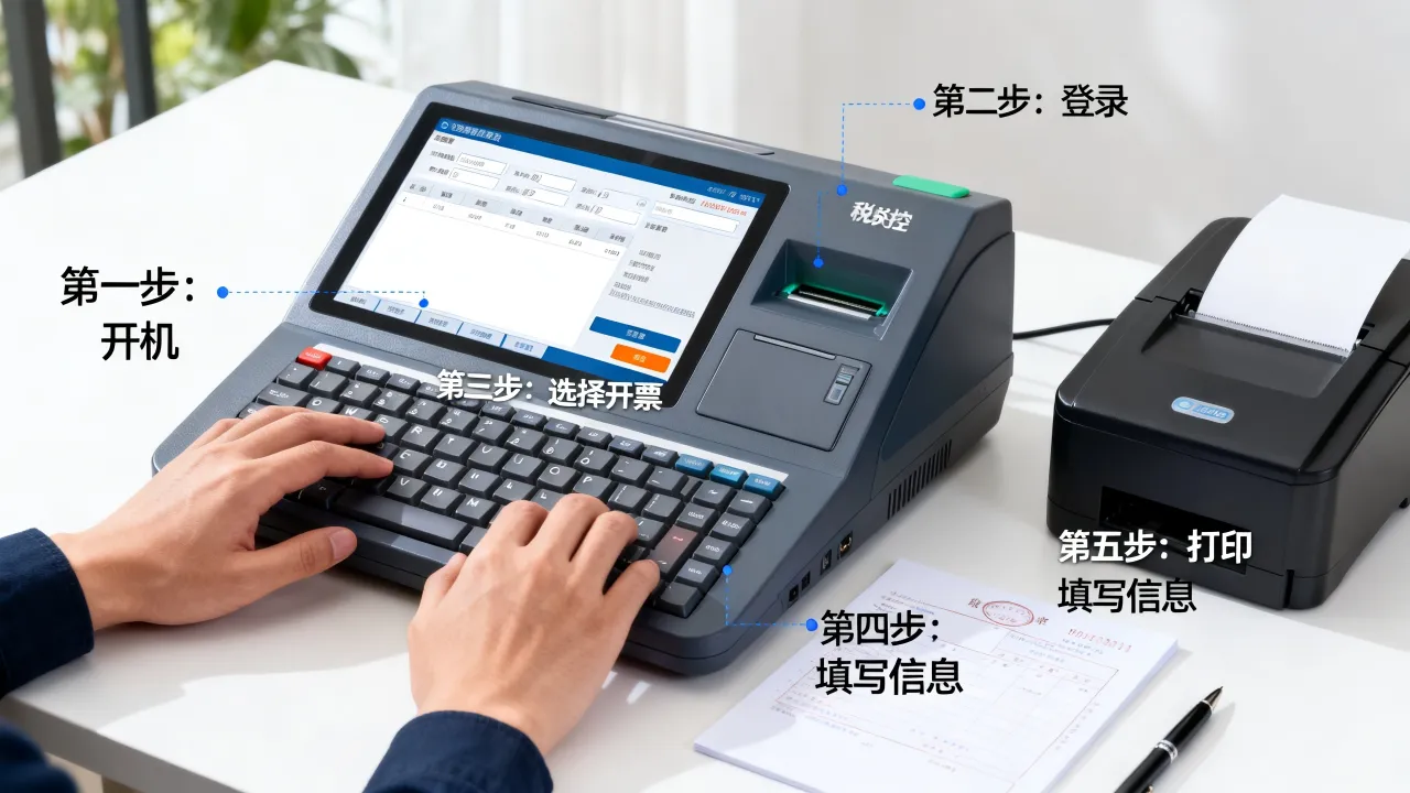 如何使用税控机，税控机怎么开票报税及操作流程-图2