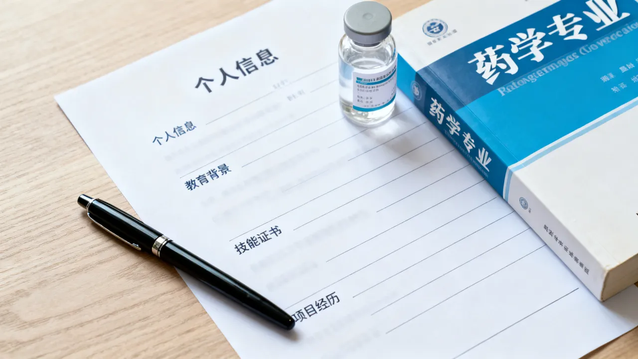 药学专业怎么写简历?应届生无经验怎么写出吸引HR的简历?