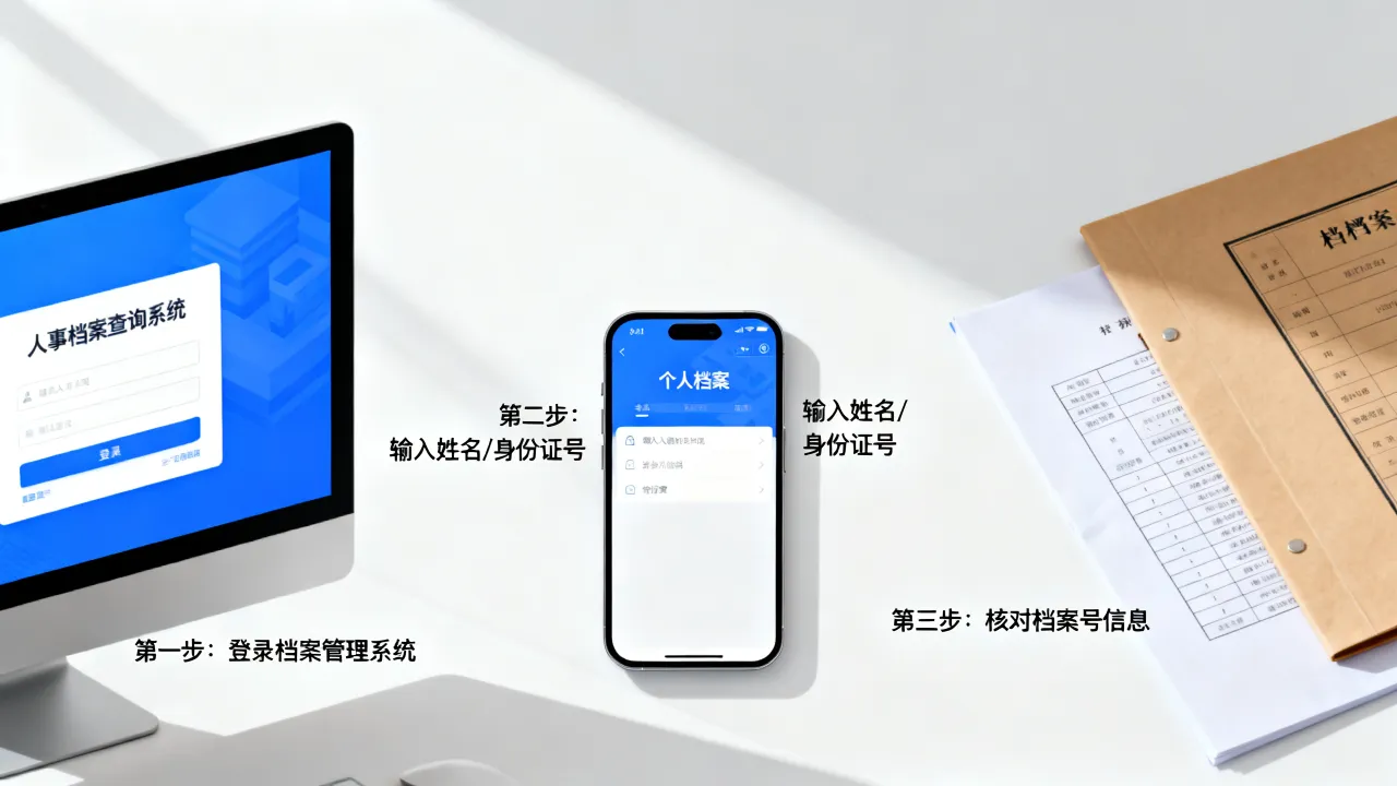 人事档案号怎么查最简单，个人查询入口和步骤详解